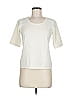 Carlisle Solid Ivory Short Sleeve T-Shirt Size M - photo 1
