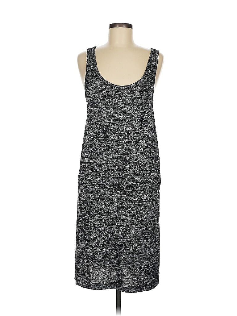 Pre-owned Lou & Grey Casual Dress In Gray