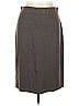 Grace Solid Gray Casual Skirt Size 10 - photo 1