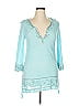 Saks Fifth Avenue Teal 3/4 Sleeve Top Size XL - photo 1
