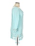 Saks Fifth Avenue Teal 3/4 Sleeve Top Size XL - photo 4