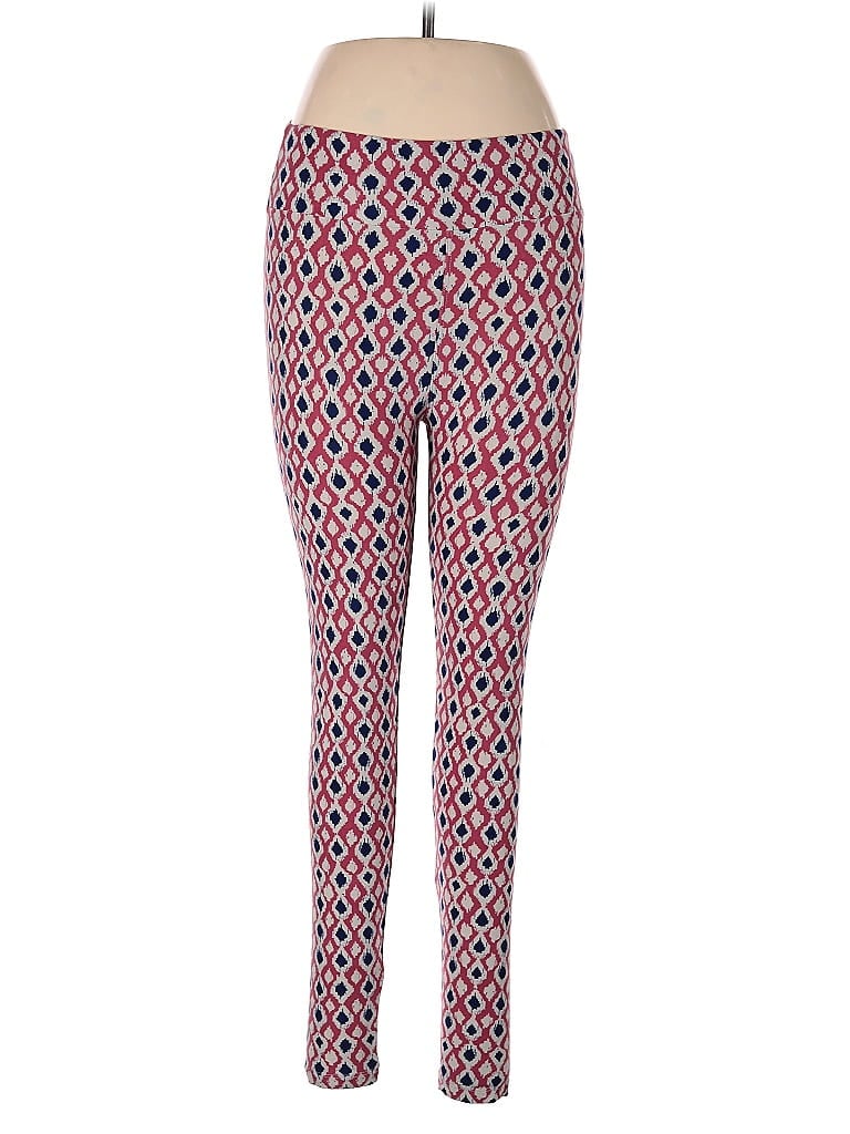 Pre-owned Lularoe Active Pants In Pink