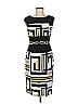 Joseph Ribkoff Graphic Black Cocktail Dress Size 6 - photo 1