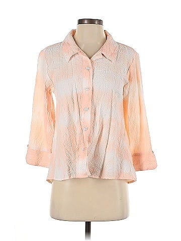 Habitat 3/4 Sleeve Button-Down Shirt (view 1)