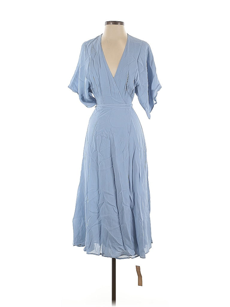 Reformation 100% Viscose Blue Casual Dress Size XS - photo 1