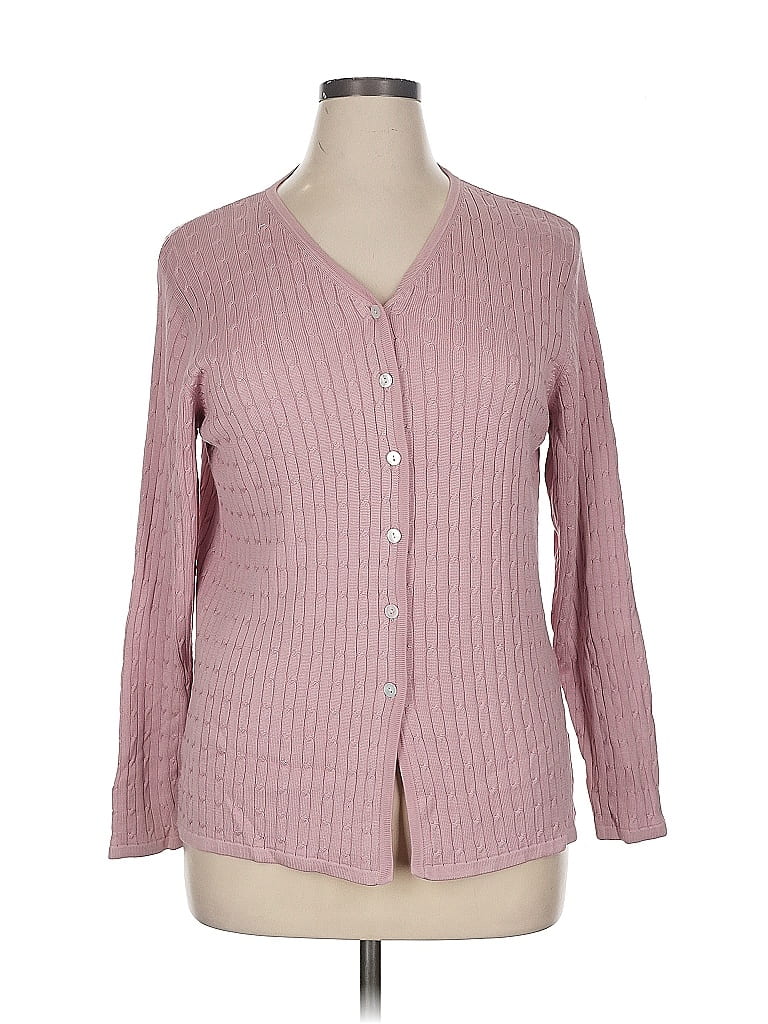 Pull En Soie Norm Thompson Femme - Taille S - Marron - Cardigan Boutonné