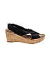 CL by Laundry Black Wedges Size 10 - photo 1