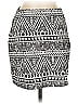 Blue Rain Graphic White Casual Skirt Size M - photo 1