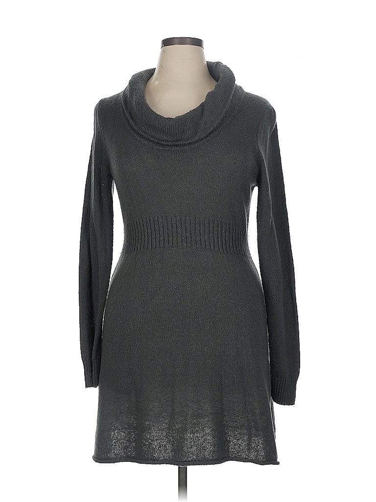 Pre-owned Frenchi Casual Dress In Gray