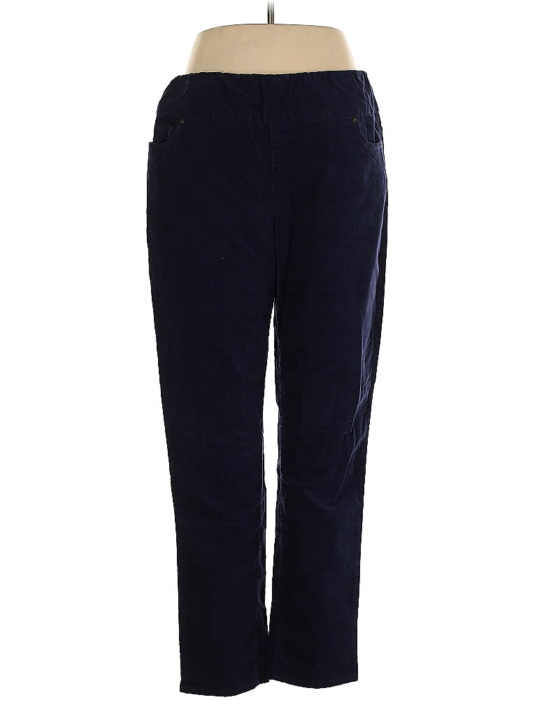 Coldwater Creek Blue Cords Size 16 75 off ThredUp