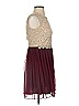 Deb Burgundy Cocktail Dress Size 3 - photo 4