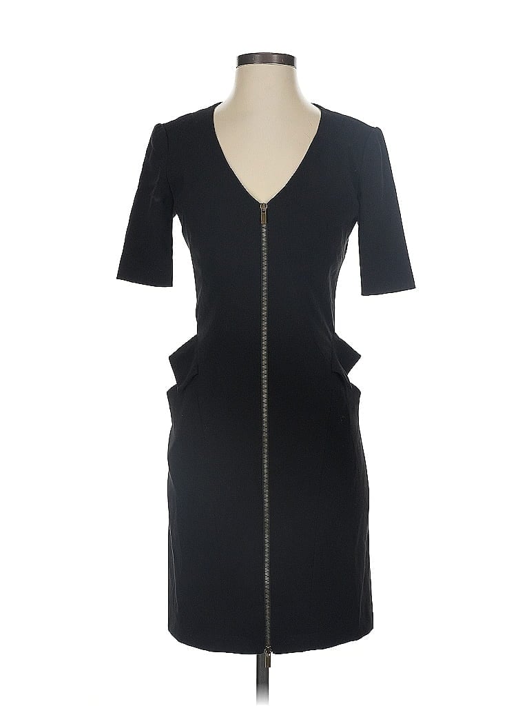 Pre-owned Bcbgmaxazria Casual Dress In Black