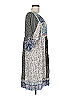 Sundance 100% Rayon Paisley Gray Casual Dress Size M - photo 4