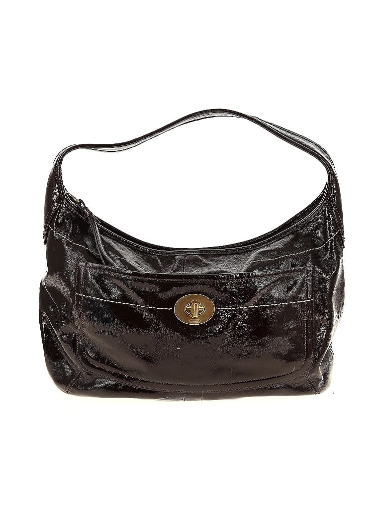 Coach Brown Leather Shoulder Bag One Size - 75% Off 