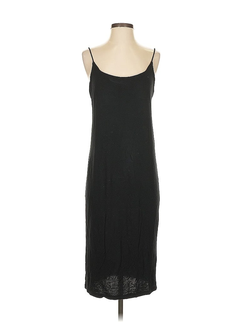 Pre-owned H&m Casual Dress In Black