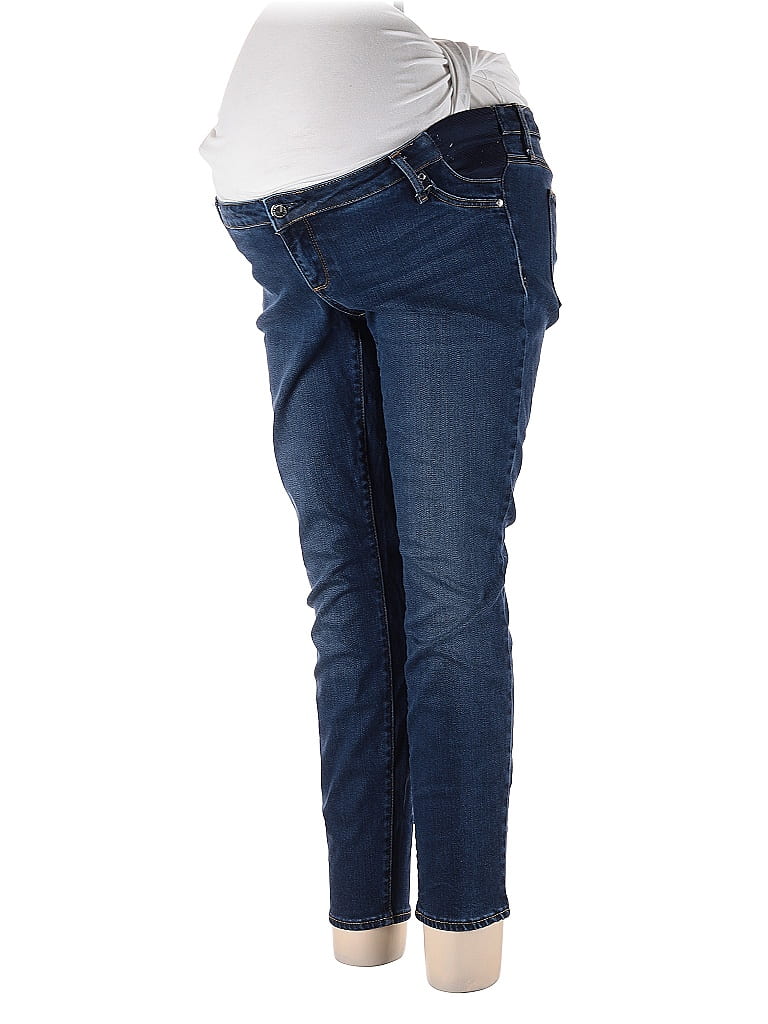 Gap Solid Blue Jeans Size 31 waist - photo 1