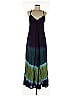 Free People 100% Rayon Tie-dye Purple Casual Dress Size M - photo 1