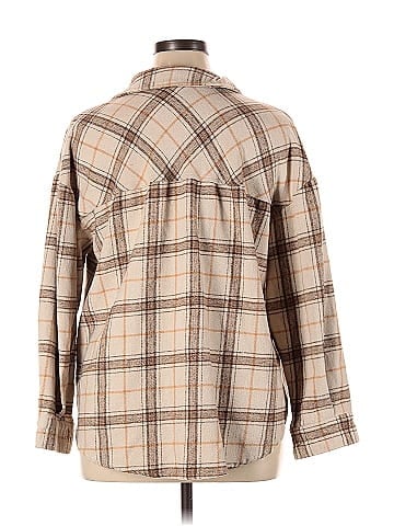 Zaful 3/4 Sleeve Button-Down Shirt (view 2)