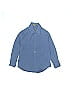 Calvin Solid Blue Long Sleeve Button-Down Shirt Size 5 - photo 1