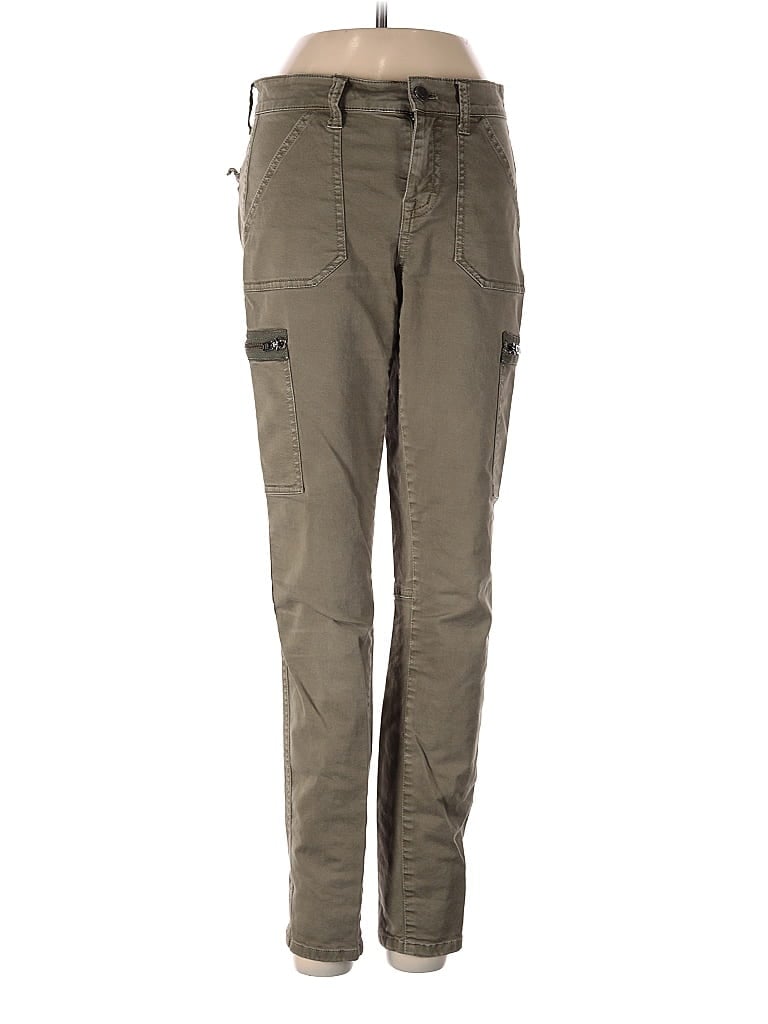 Pre-owned Madewell Cargo Pants In Green