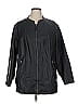 Catherines 100% Viscose Black Raincoat Size 0X - photo 1