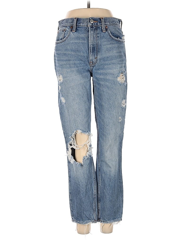 Pre-owned Abercrombie & Fitch Jeans In Blue