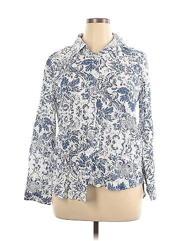 Big Dart Long Sleeve Blouse (view 1)