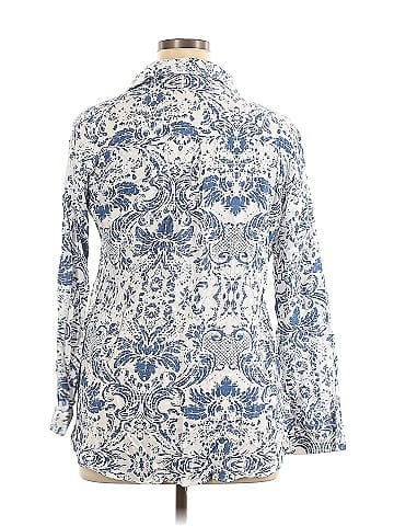 Big Dart Long Sleeve Blouse (view 2)