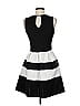 Charlotte Russe Stripes Black Cocktail Dress Size M - photo 2