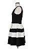 Charlotte Russe Stripes Black Cocktail Dress Size M - photo 5
