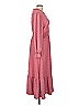 Fashion 100% Polyester Pink Casual Dress Size L - photo 4