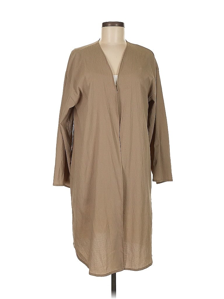 Pre-owned Assorted Brands Trenchcoat In Brown