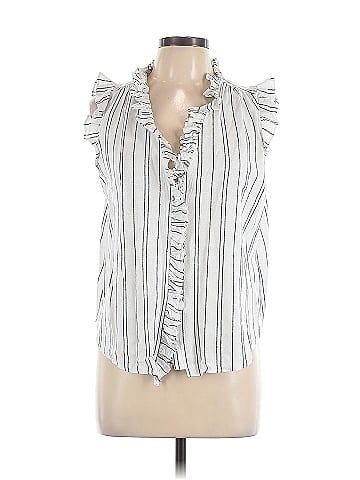 Ellen Tracy Sleeveless Button-Down Shirt (view 1)