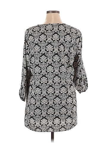 Chris & Carol 3/4 Sleeve Blouse (view 2)