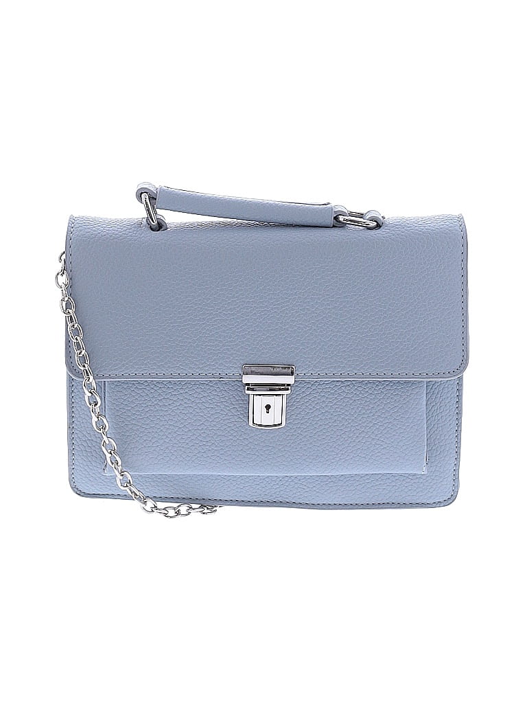 Urban Expressions Solid Blue Satchel One size - photo 1