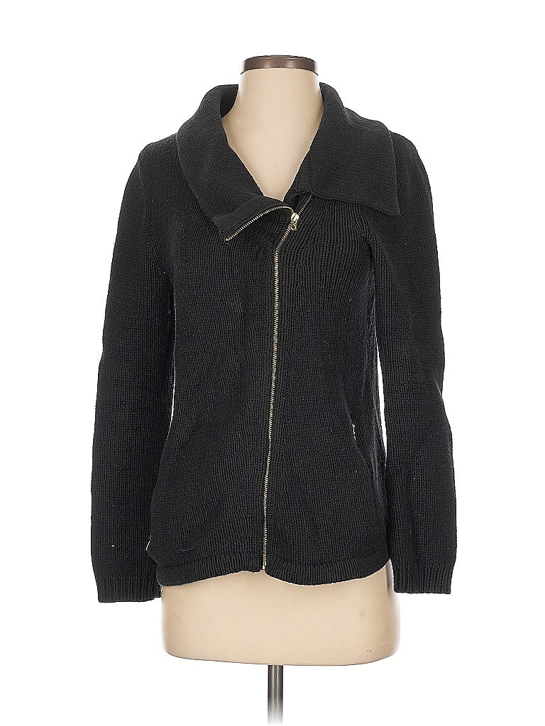 Pre-owned Gap Cardigan Sweater In Black