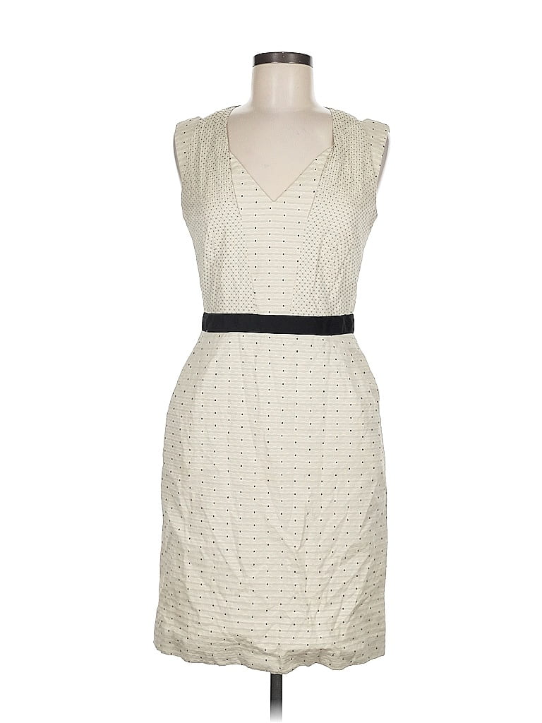 Piazza Sempione Tweed Ivory Cocktail Dress Size EU (IT) 42 / US 6 88