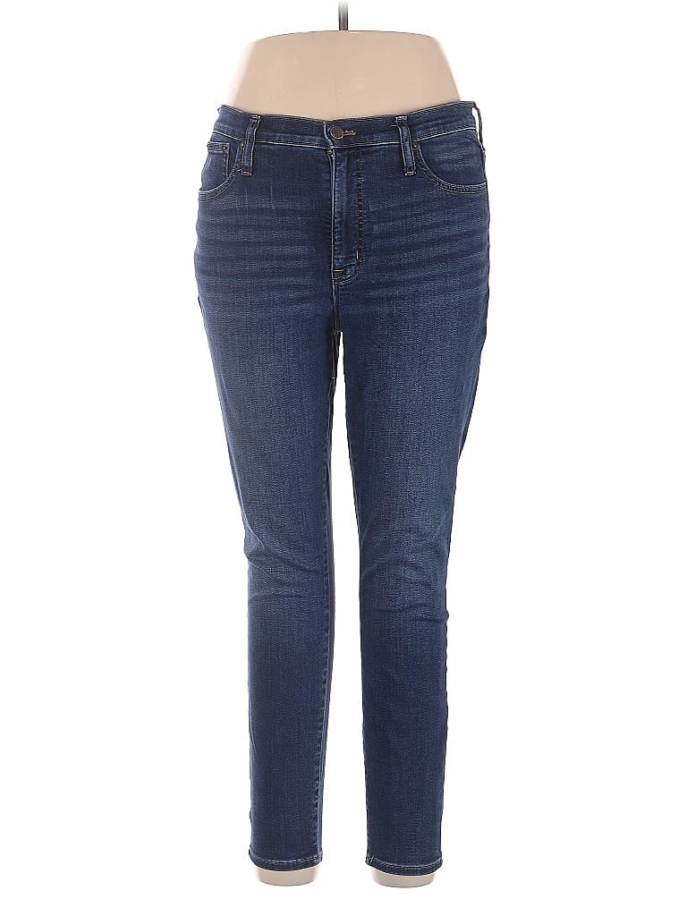 Pre-owned J.crew Factory Store Jeans In Blue