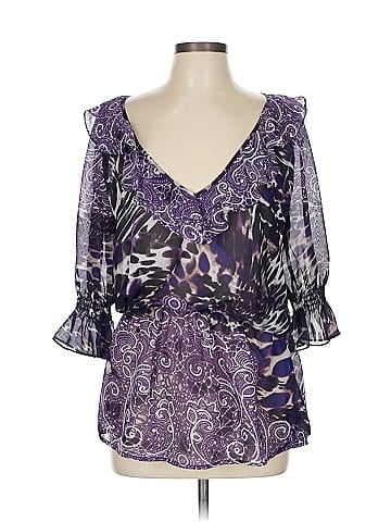 Bisou Bisou 3/4 Sleeve Blouse (view 1)
