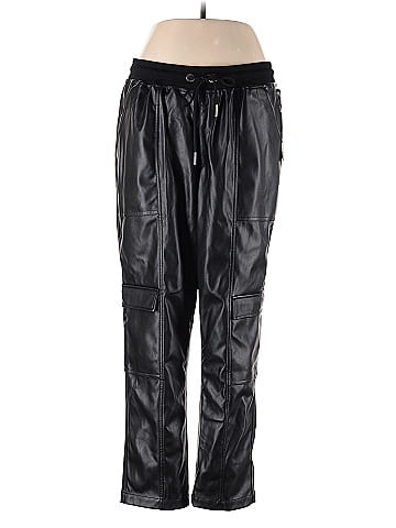 DKNY Jeans Faux Leather Pants (view 1)