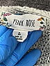 Pink Rose 100% Acrylic Gray Pullover Sweater Size L - photo 6