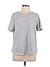 Melika Gray Short Sleeve Top Size L - photo 1