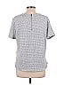 Melika Gray Short Sleeve Top Size L - photo 2