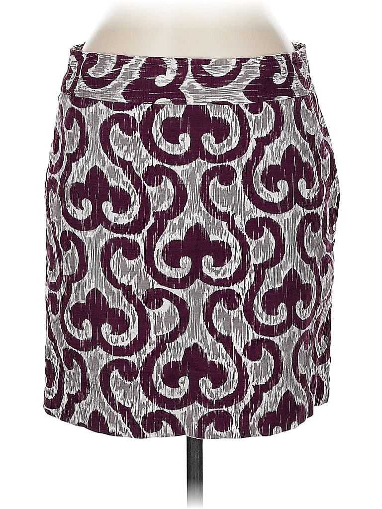 Pre-owned Ann Taylor Casual Skirt In Purple