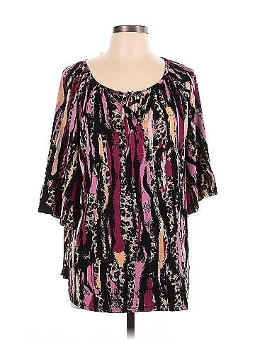 Dear Scarlett 3/4 Sleeve Blouse (view 1)