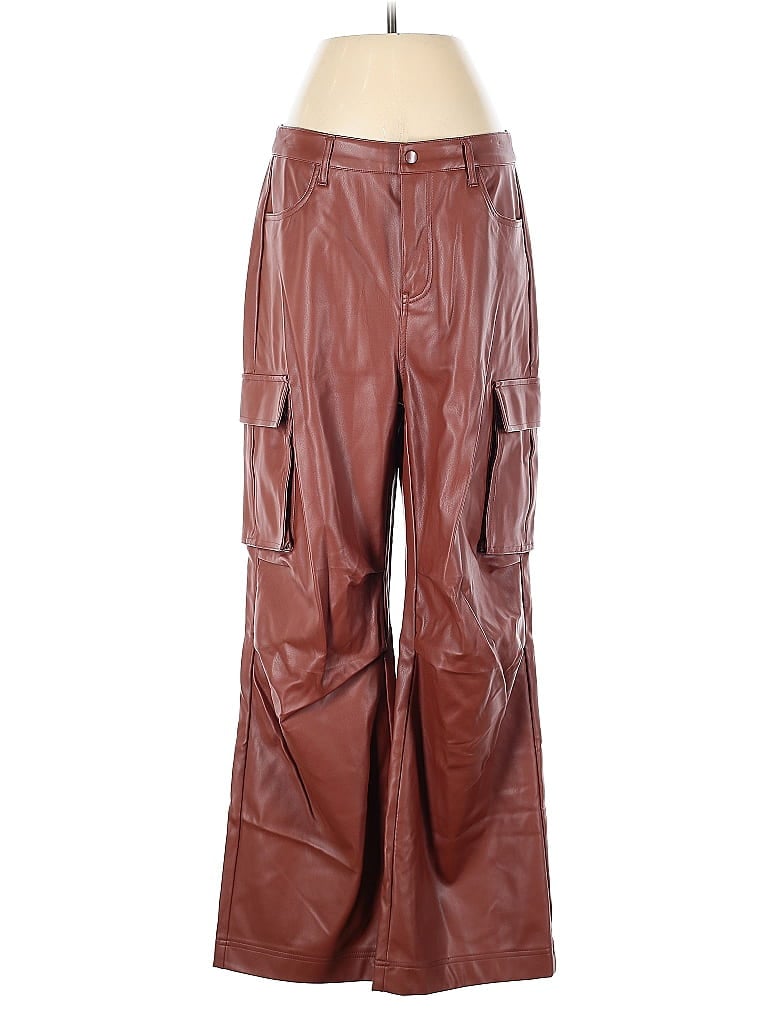 Pre-owned Steve Madden Cargo Pants In Brown
