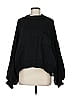 Pol 100% Cotton Black Pullover Sweater Size M - photo 1