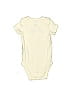Carter's 100% Cotton Ivory Short Sleeve Onesie 0-3 MO / 3 MO - photo 2