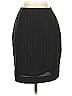 Max Mara Stripes Black Wool Skirt Size 2 - photo 1