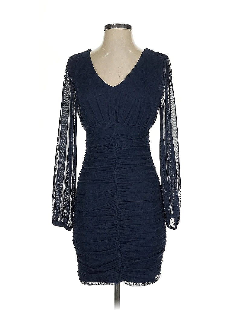 Pre-owned Love X Design Cocktail Dress In Blue